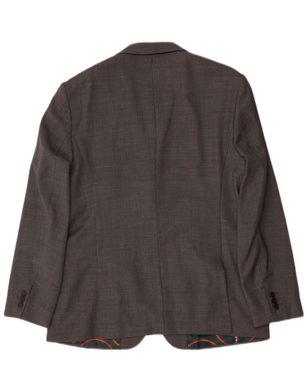Męska marynarka Ted Baker, zapinana na 2 guziki, o regularnym kroju, UK 44, 2XL, szara wełna