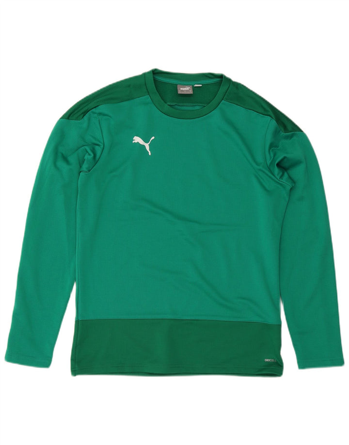 Puma Herre Top Langærmet Medium Grøn