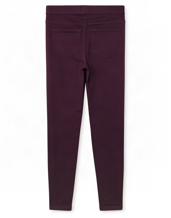 Marks & Spencer Womens Jegging Jeans UK 8 Small W27 L26 Purple Cotton