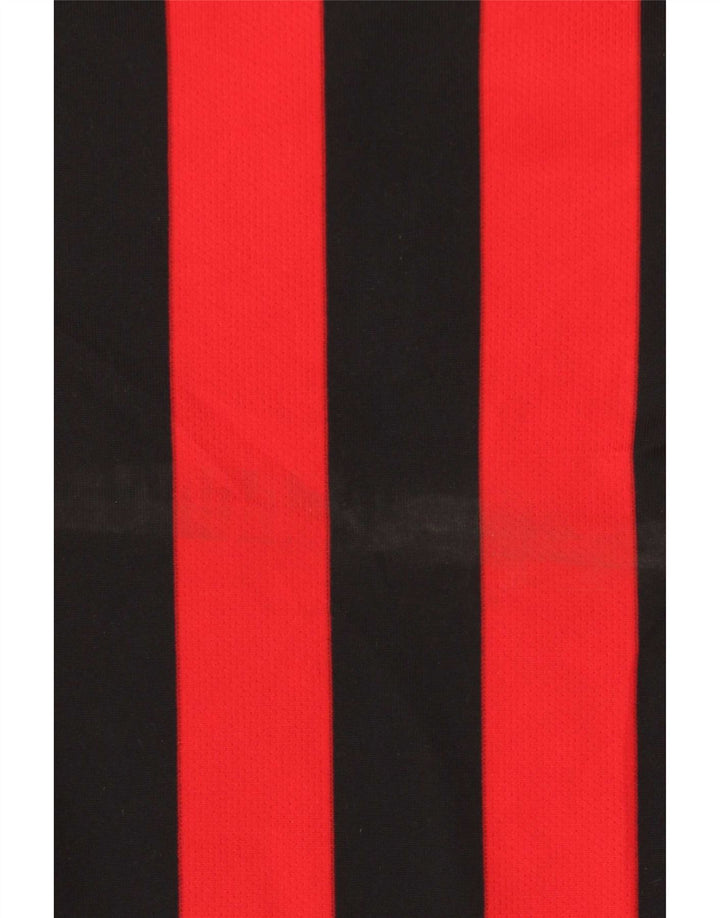 Nike Mens Dri Fit T-Shirt Top XL Red Striped Polyester
