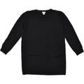 J. CREW Womens Crew Neck Jumper Sweater UK 14 Medium Black | Vintage J. Crew | Thrift | Second-Hand J. Crew | Used Clothing | Messina Hembry 