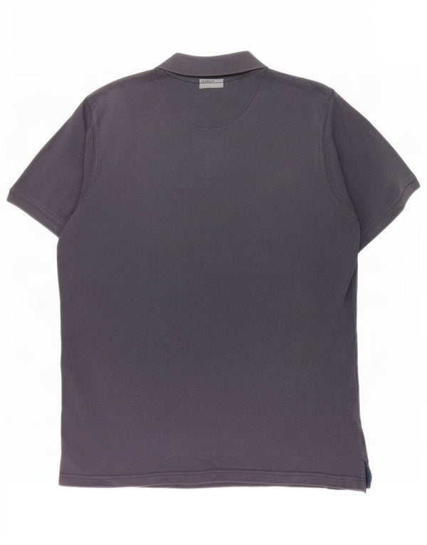 Polo da uomo Regular Fit Pierre Cardin XL in cotone blu navy