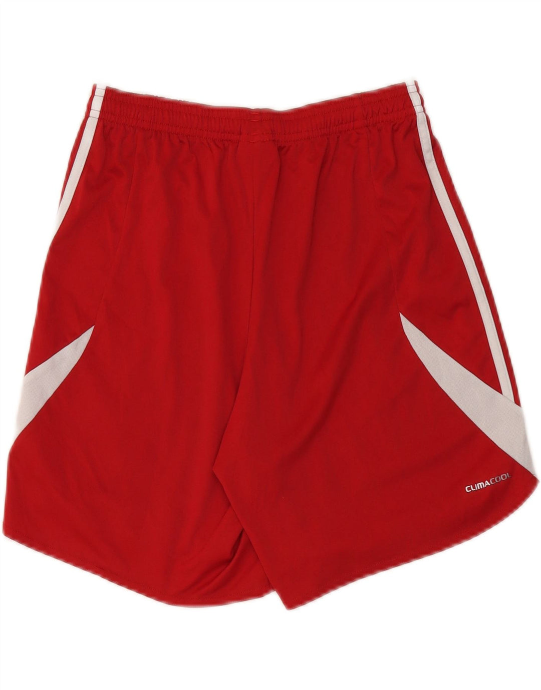 Adidas Mens Climacool Sport Shorts Small  Red Colourblock Polyester