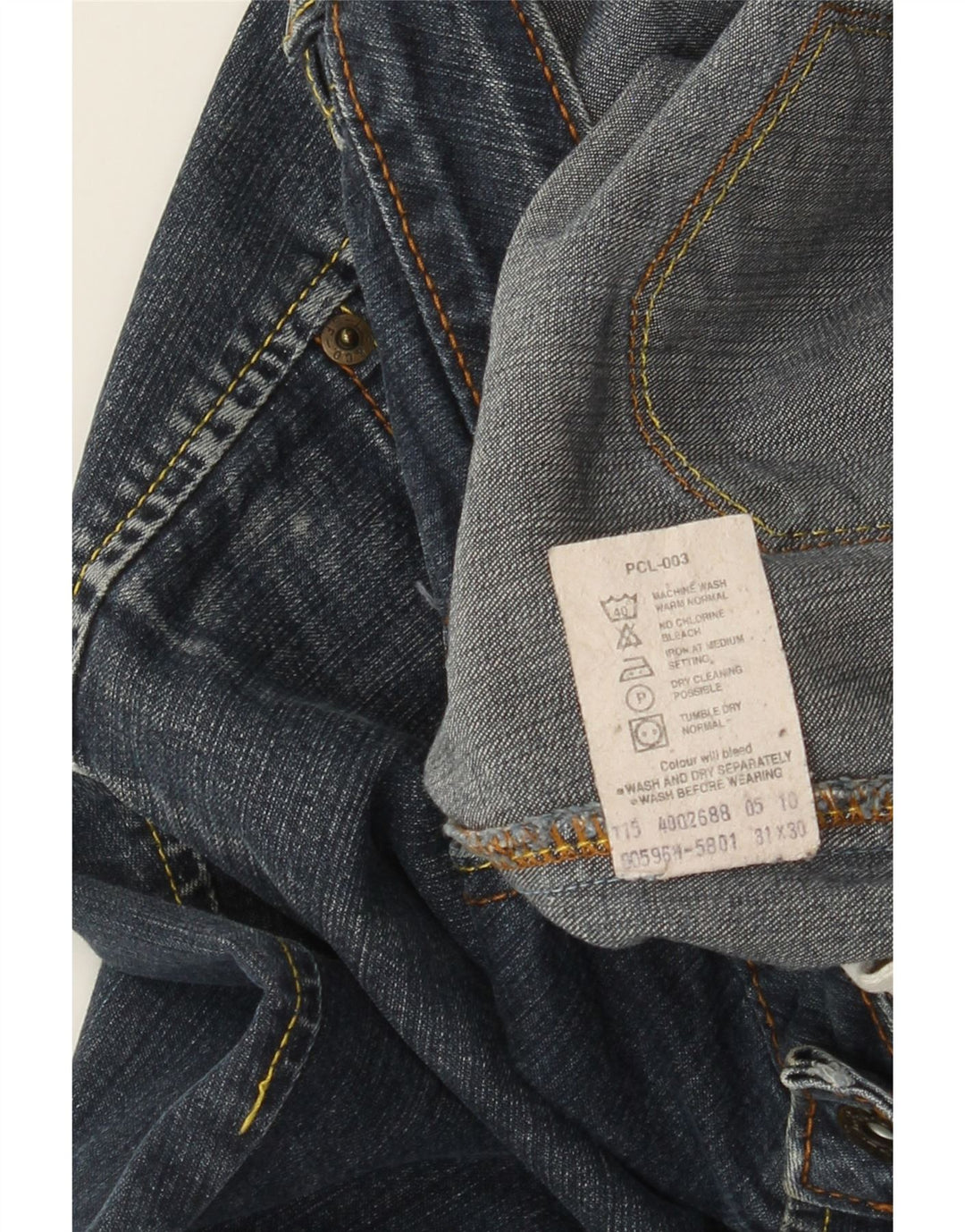LEVI'S Womens Slim Jeans W31 L30  Blue Vintage Levi's and Second-Hand Levi's from Messina Hembry 