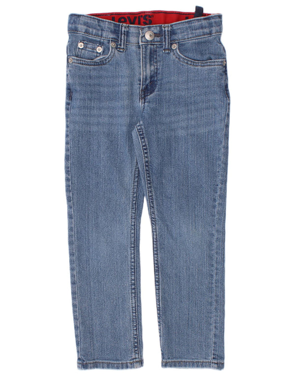 Levi's Garçon 511 Slim Jean 4-5 ans W22 L18 Bleu Coton