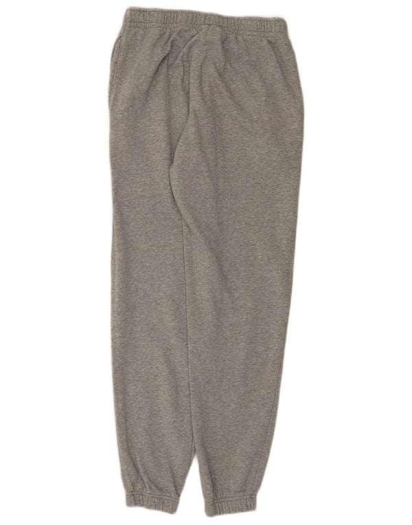 Pantaloni da tuta con grafica Nike da uomo, pantaloni da jogging, piccoli, in cotone grigio screziato