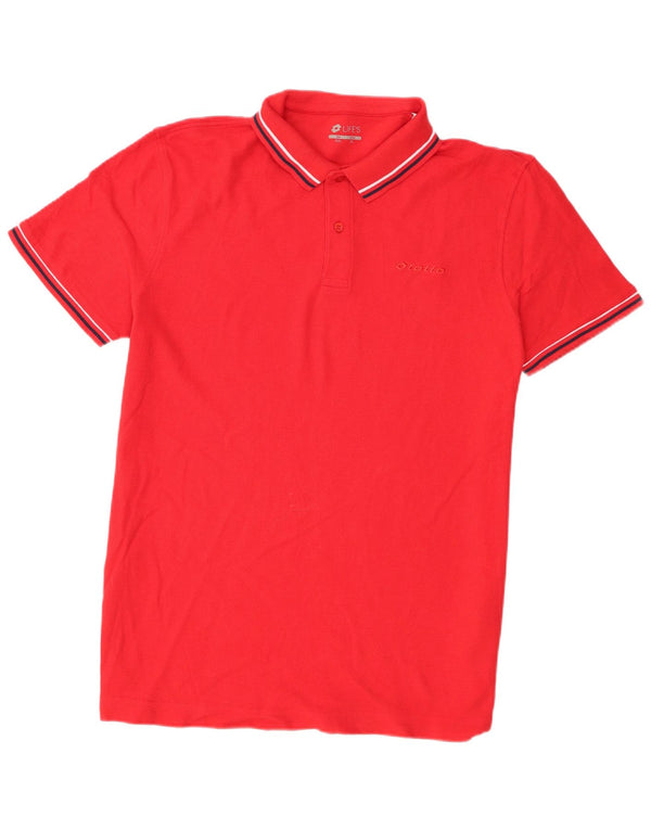 Lotto Polo Homme 2XL Rouge Coton