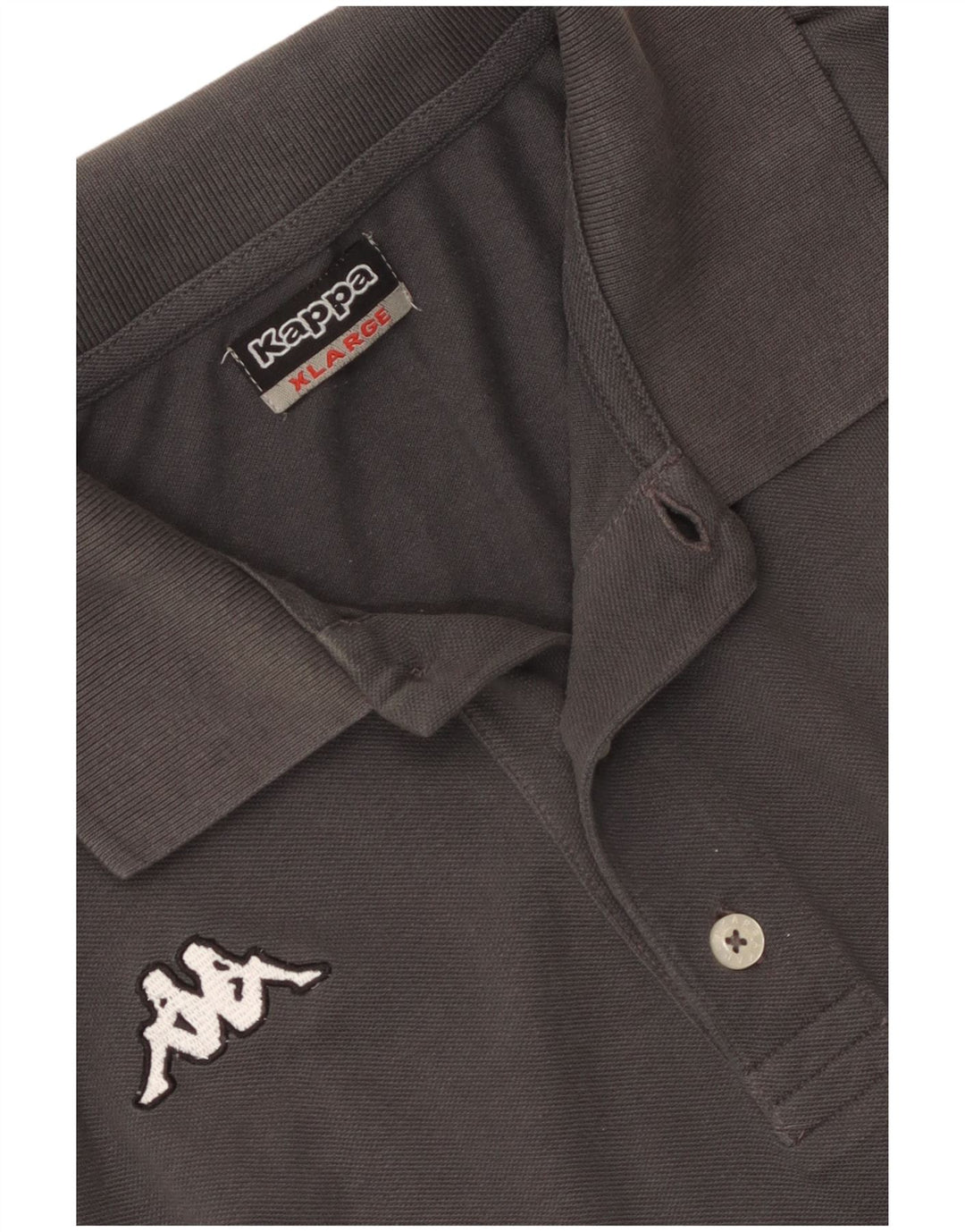 Kappa Mens Polo Shirt XL Black