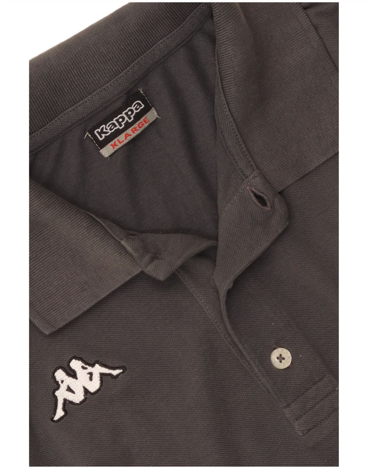 Kappa Mens Polo Shirt XL Black