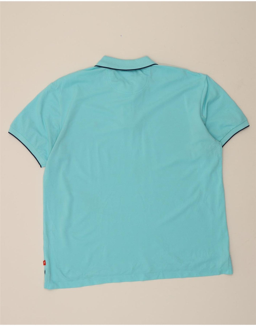 IZOD Mens Polo Shirt XL Blue Polyester Vintage Izod and Second-Hand Izod from Messina Hembry 