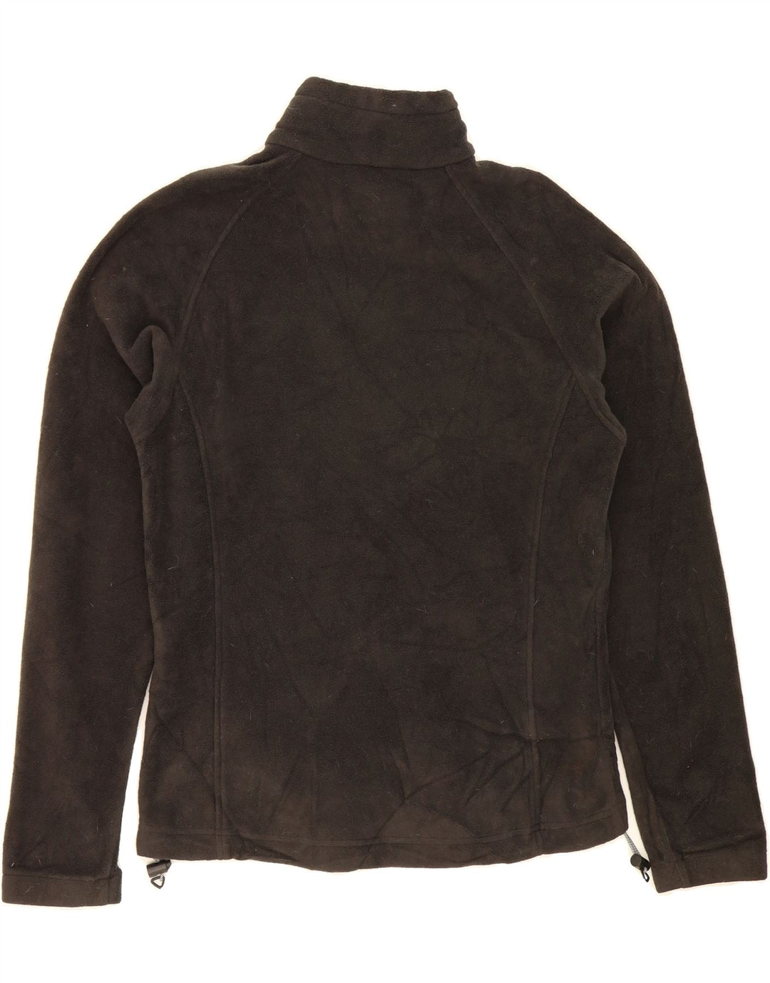 COLUMBIA Womens Fleece Jacket UK 16 Large Grey Polyester Vintage Columbia and Second-Hand Columbia from Messina Hembry 