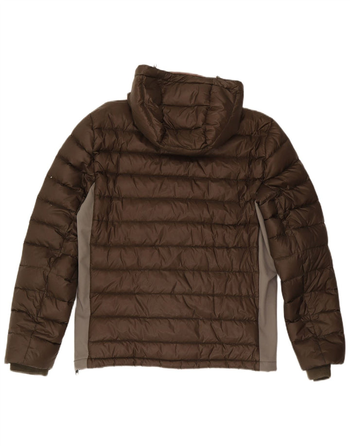 Giacca imbottita grafica da uomo Woolrich Penn-Rich UK 38 medio cachi