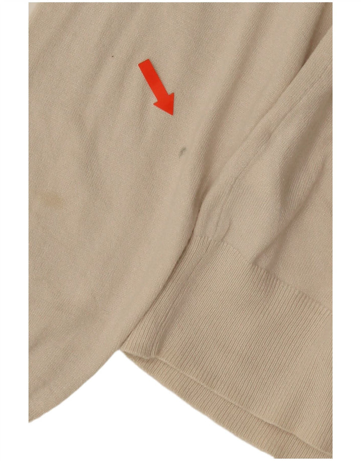 Marks & Spencer Damen-Cardigan-Pullover UK 14 Mittelweiße Viskose