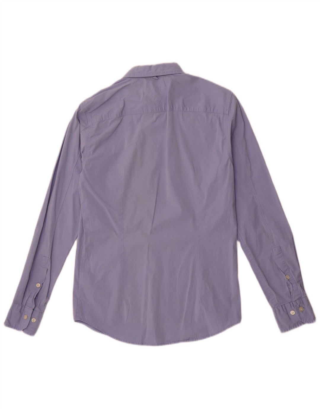 Tommy Hilfiger Mens Slim Fit Shirt Medium Blue Cotton