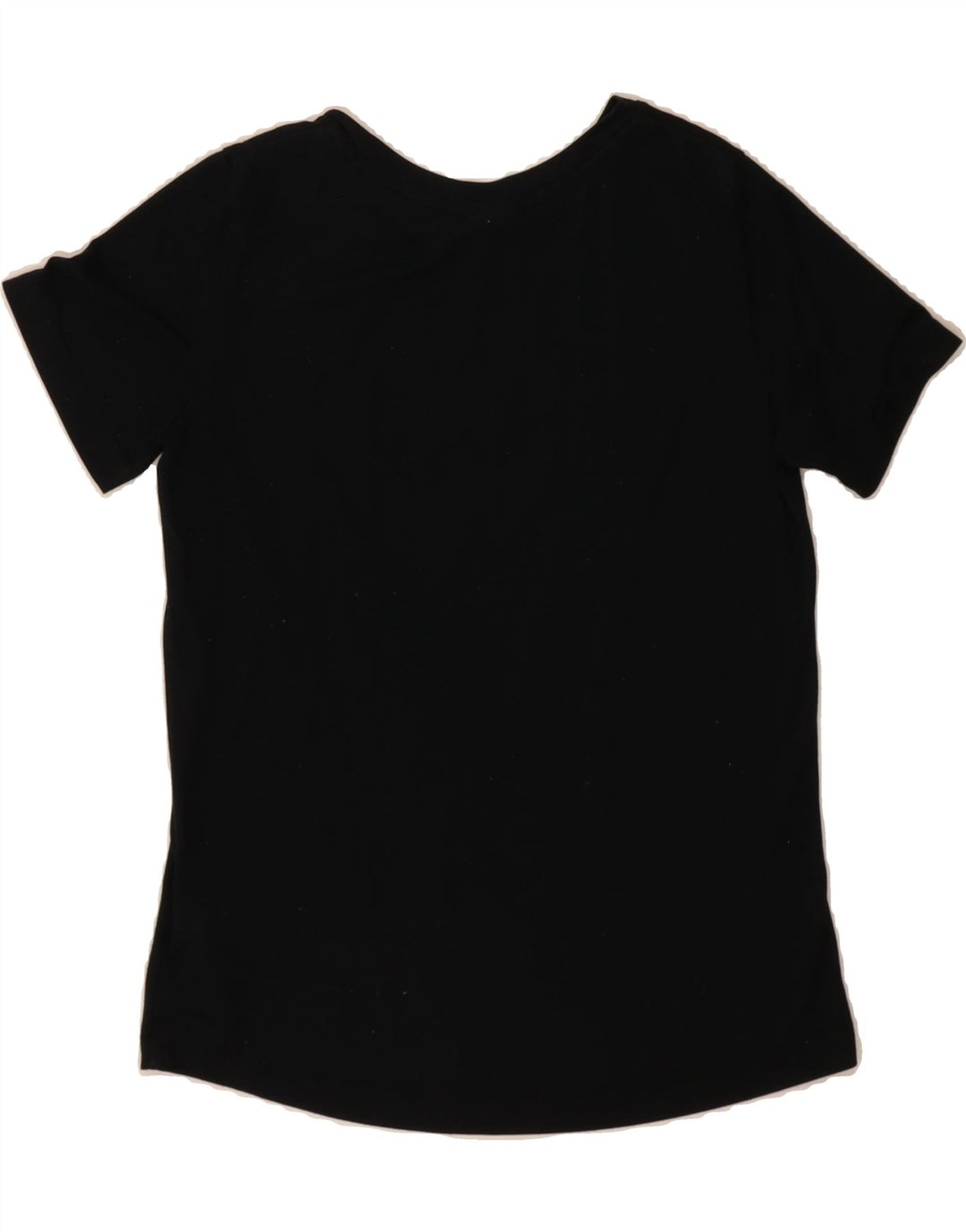 NIKE Womens Graphic T-Shirt Top UK 10 Small Black Polyester Vintage Nike and Second-Hand Nike from Messina Hembry 