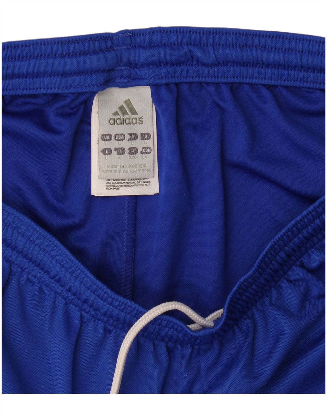 Adidas Mens Sport Shorts Large  Blue Polyester