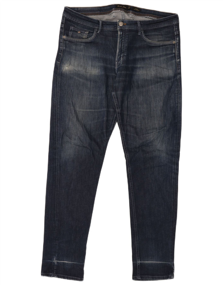 MASSIMO DUTTI Jean Slim Homme EU 48 XL W38 L32 Bleu
