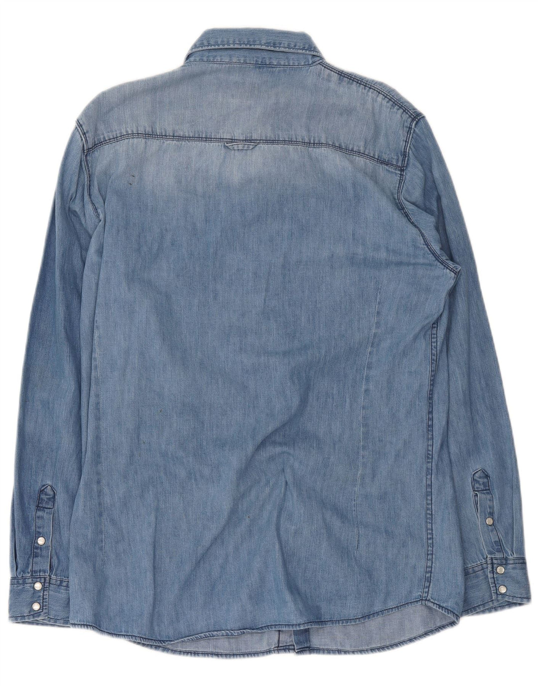 Bench Chemise En Jean Homme XL Bleu Coton