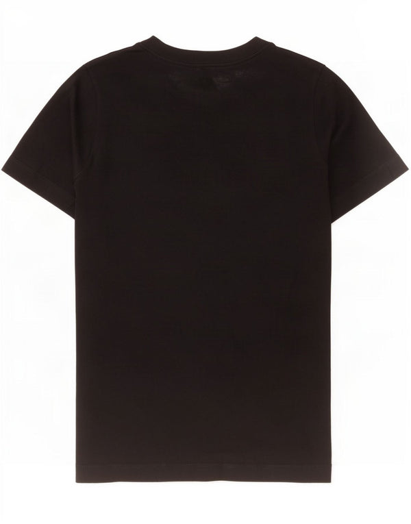 Nike Boys T-Shirt Top 10-11 år Medium Sort Bomuld