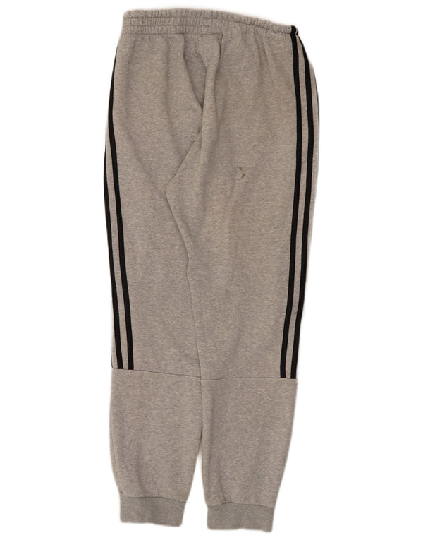 Pantaloni da tuta da uomo Adidas Joggers piccoli in cotone grigio