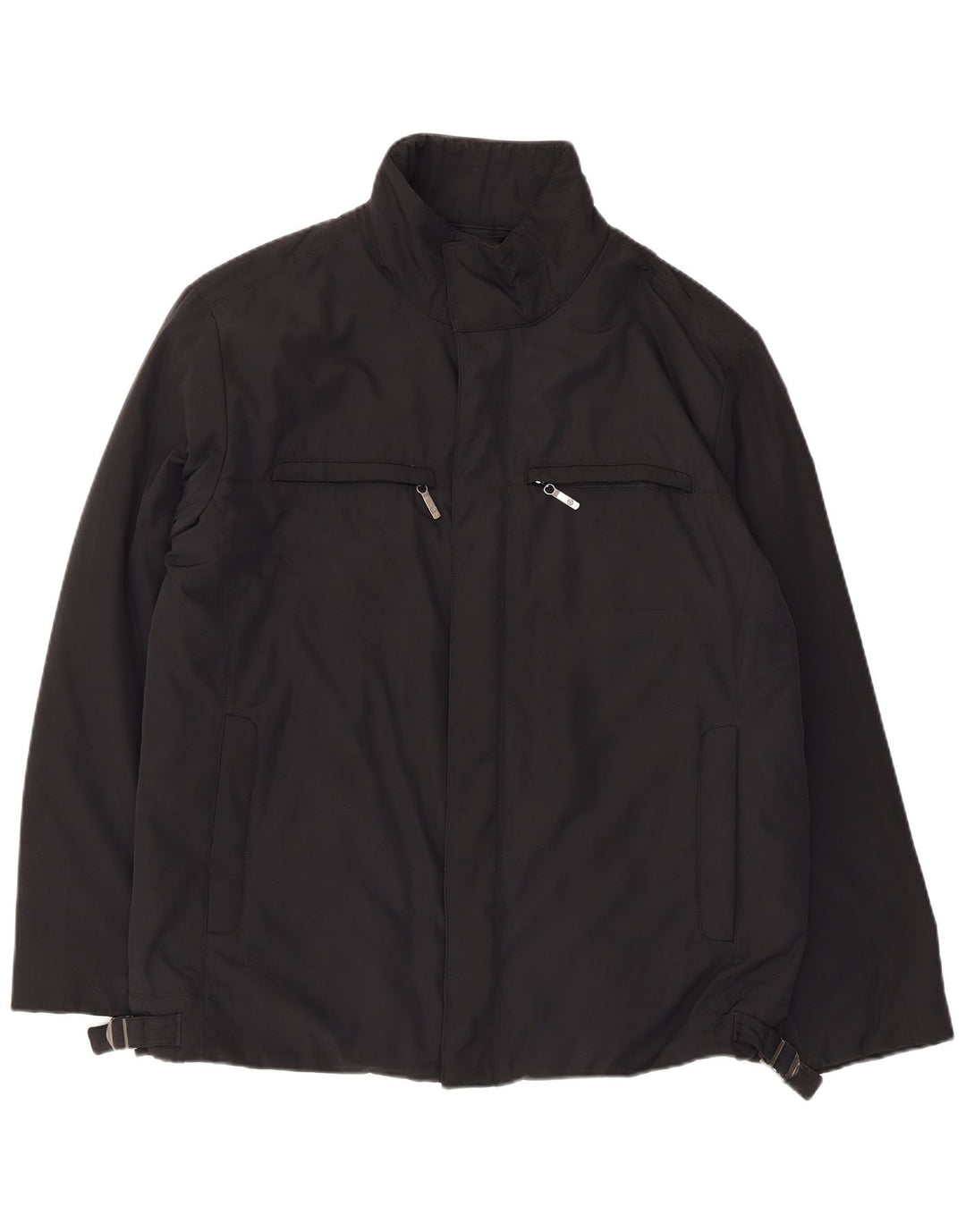 Ivy Oxford Herre Windbreaker Jacket IT 50 Stor Sort Polyester