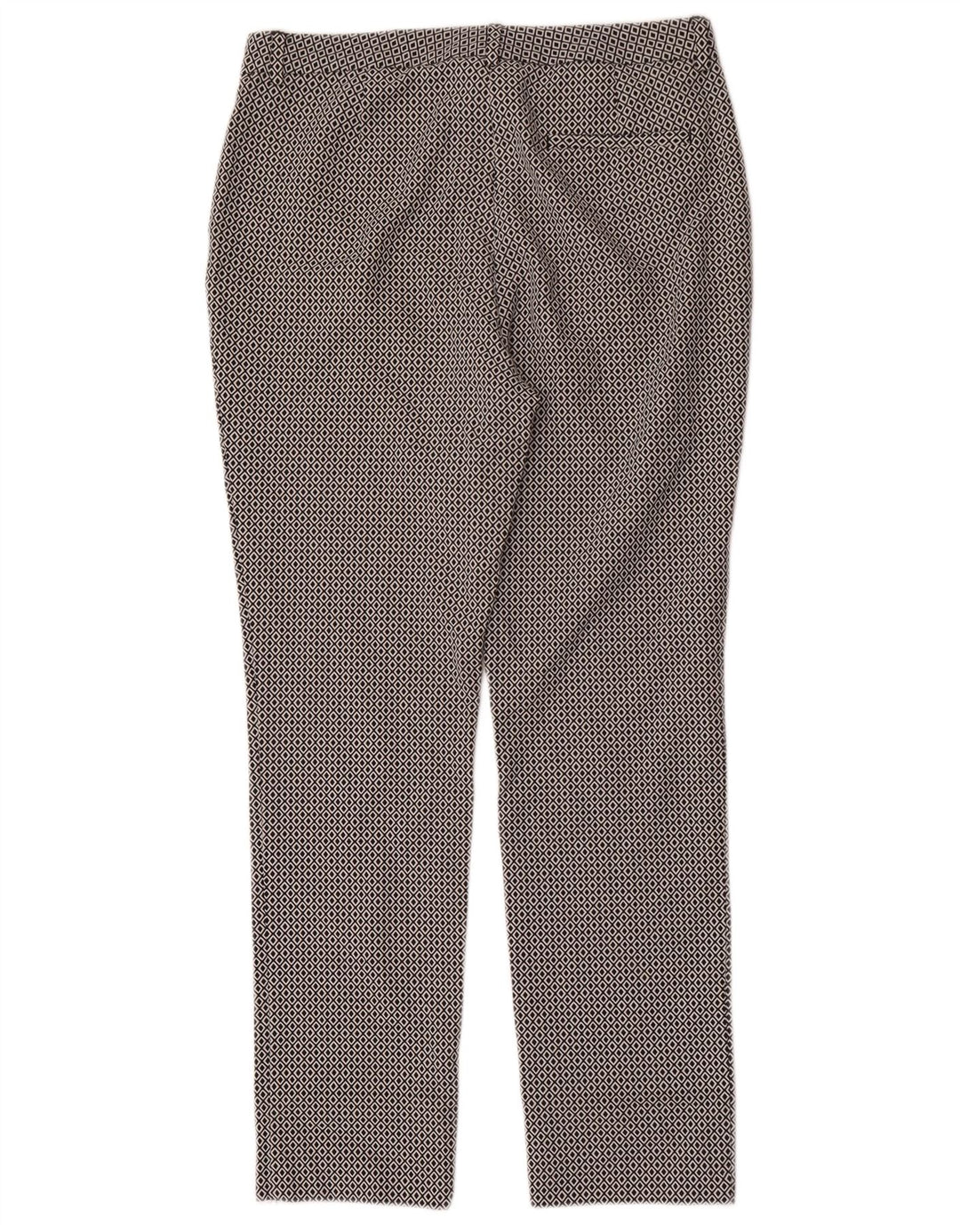 MARKS & SPENCER Womens Chino Trousers UK 12 Medium W32 L30 Black