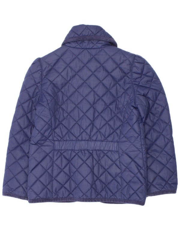 Polo Ralph Lauren piger quiltet jakke 5-6 år marineblå polyester