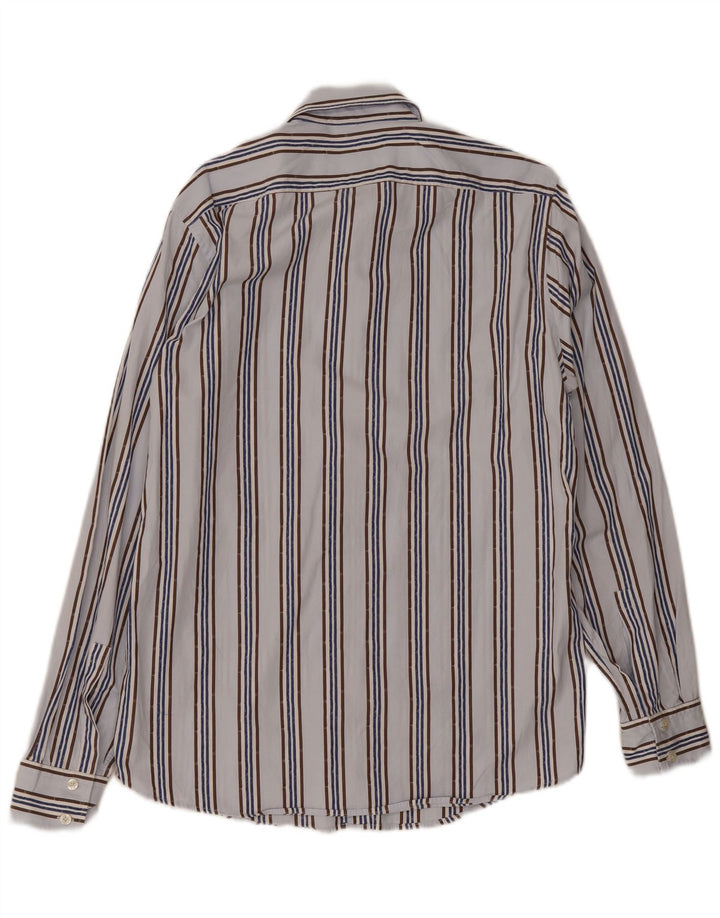 Hugo Boss Chemise à rayures bleues moyennes |