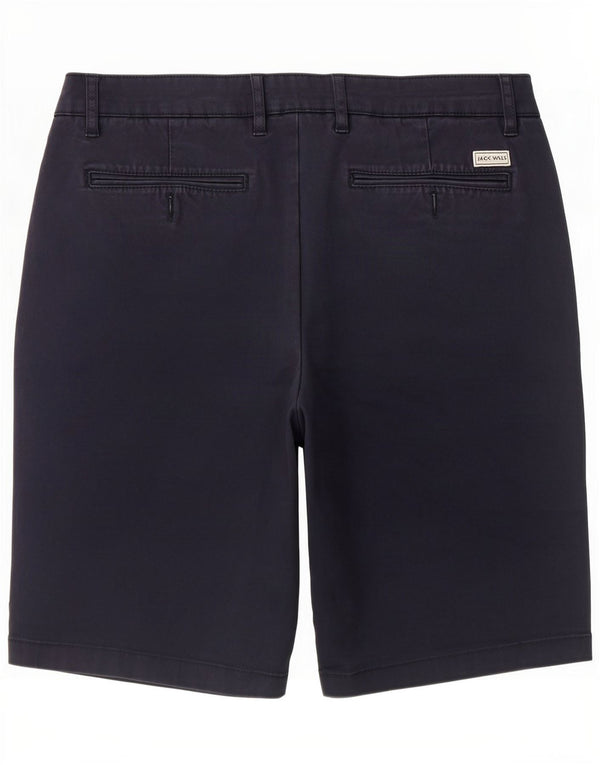 Jack Wills Herren-Chinoshorts, groß, W34, marineblaue Baumwolle