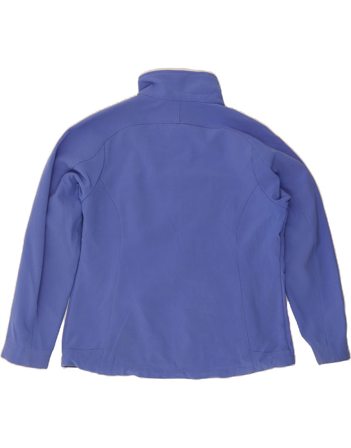 L.L.BEAN Womens Windbreaker Jacket UK 16 Large Blue Polyester Vintage L.L.Bean and Second-Hand L.L.Bean from Messina Hembry 