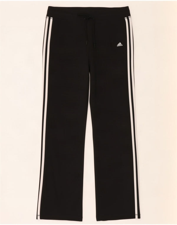 Pantaloni da tuta da donna Adidas UK 12/14 Medium Nero Poliestere