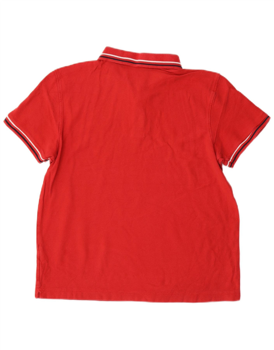 Lotto Mens Life's Polo Shirt Medium Red Cotton