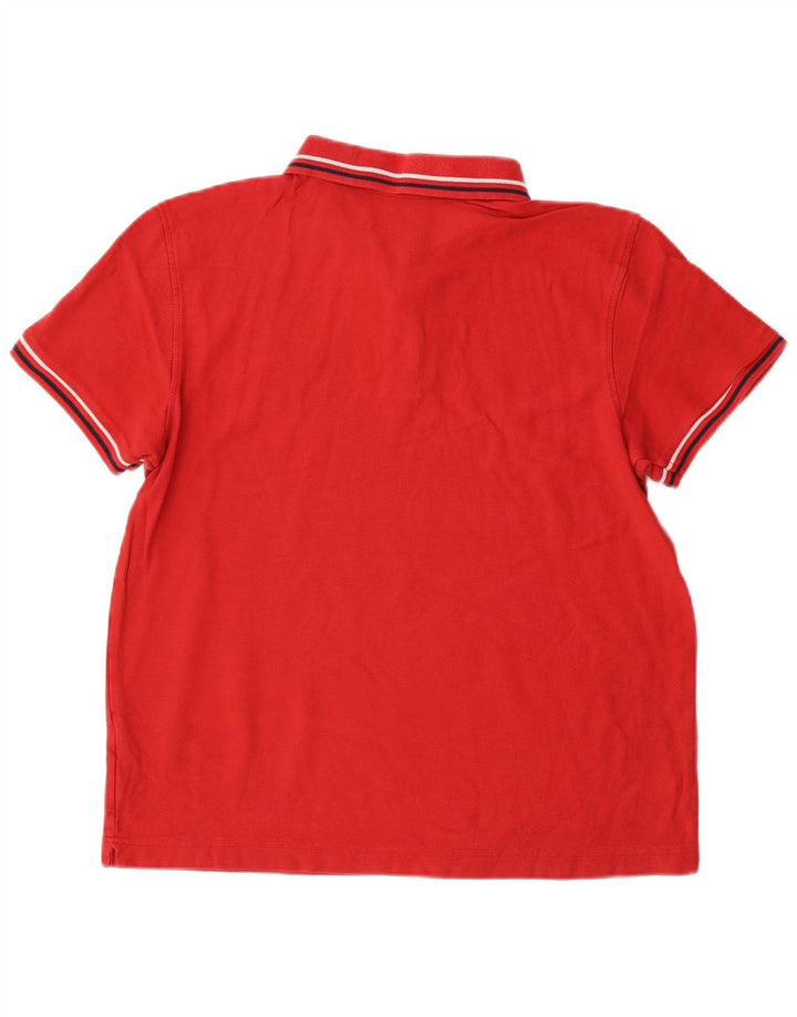 Lotto Mens Life's Polo Shirt Medium Red Cotton