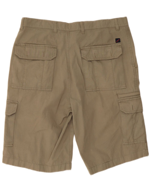 Daniel Hechter Mens Cargo Shorts EU 52 XL W34 Beige Cotton