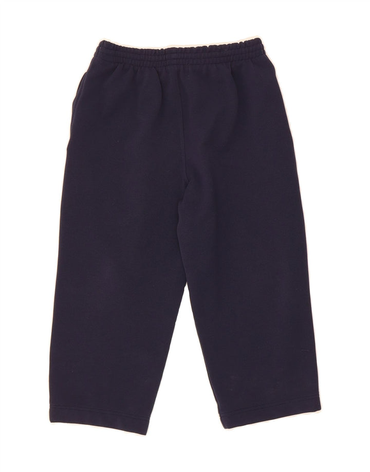 KAPPA Boys Tracksuit Trousers 5-6 Years Small Navy Blue Polyester Vintage Kappa and Second-Hand Kappa from Messina Hembry 