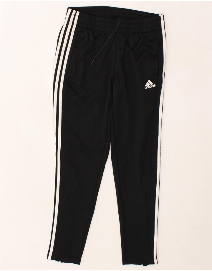 ADIDAS Womens Tracksuit Trousers UK 12/14 Medium  Navy Blue Polyester Vintage Adidas and Second-Hand Adidas from Messina Hembry 