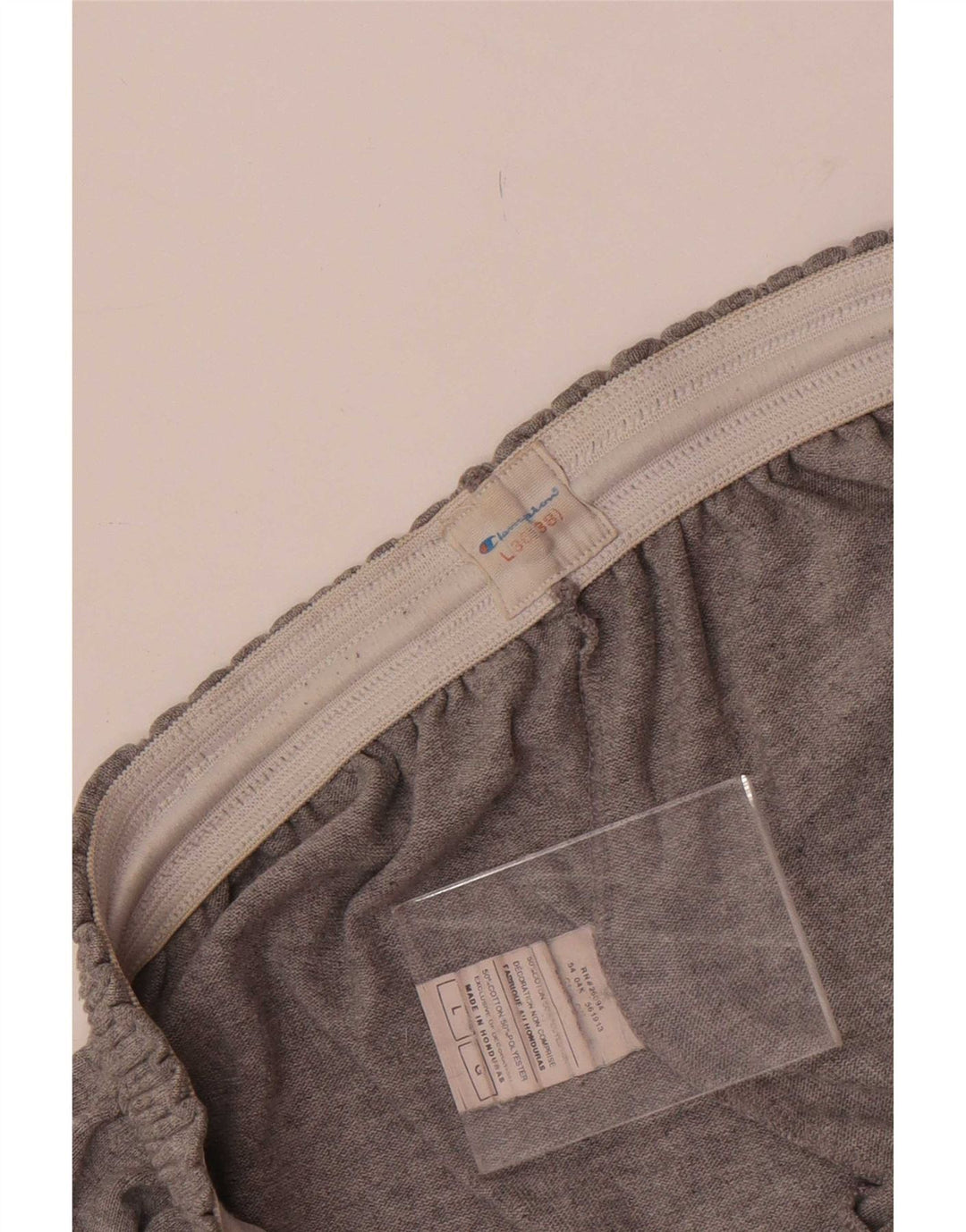 Champion Mens Sport Shorts Large Grey Cotton