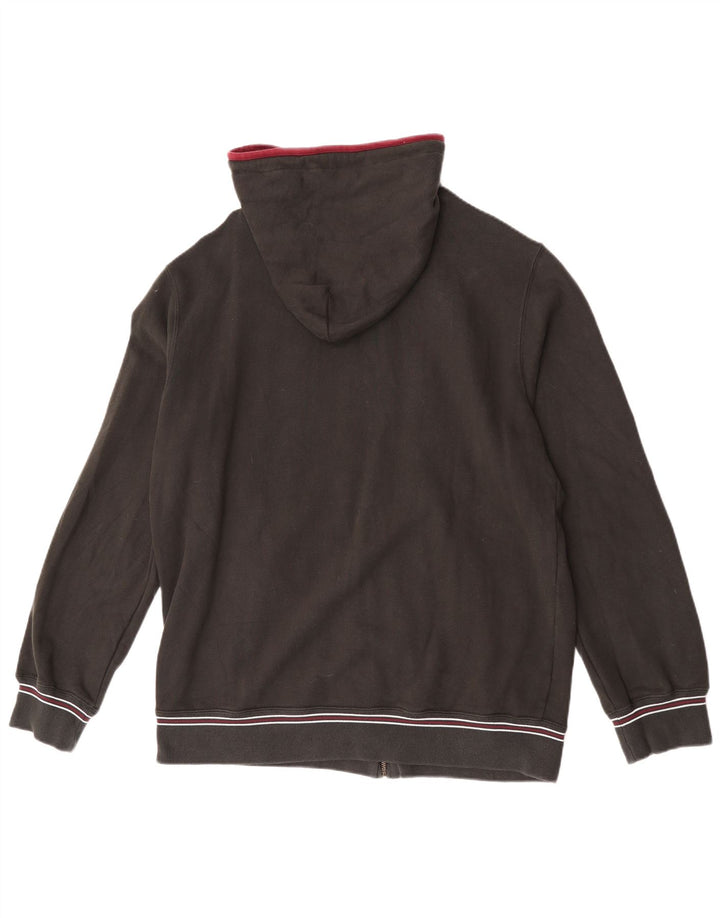 Champion Mens Graphic Zip Hoodie Sweater 2XL Black