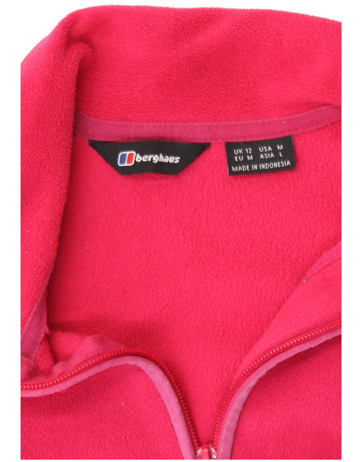 Berghaus Chaqueta polar para mujer UK 42 Poliéster rosa medio