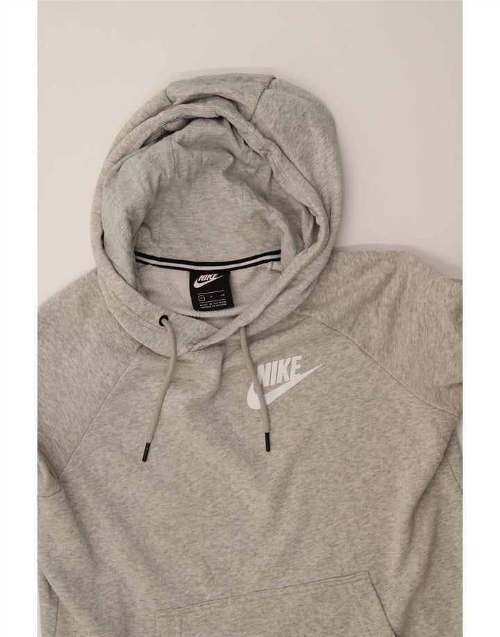 NIKE Mens Hoodie Jumper Small Grey Cotton Vintage Nike and Second-Hand Nike from Messina Hembry 