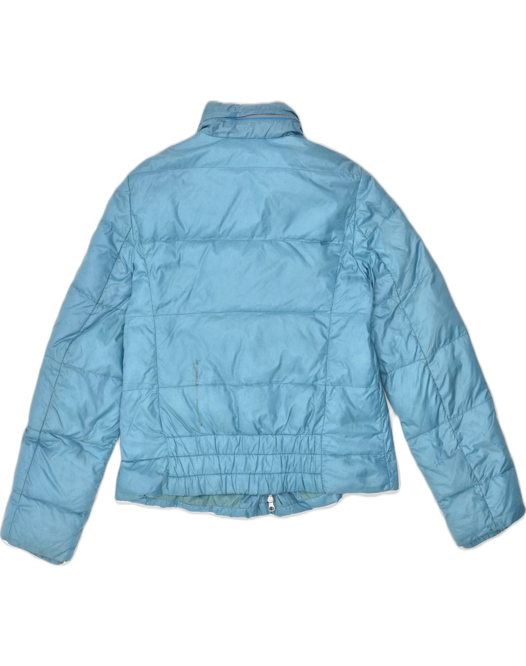 MARELLA Womens Padded Jacket UK 10 Small Blue Polyamide | Vintage Marella | Thrift | Second-Hand Marella | Used Clothing | Messina Hembry 