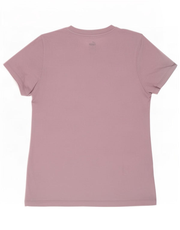 Puma Tricou pentru femei Top UK 12 Medium Pink Colorblock