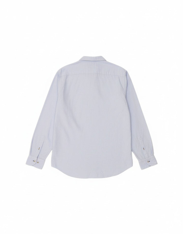 TOMMY HILFIGER Mens Regular Fit Shirt Large Blue Spotted Vintage Tommy Hilfiger and Second-Hand Tommy Hilfiger from Messina Hembry 