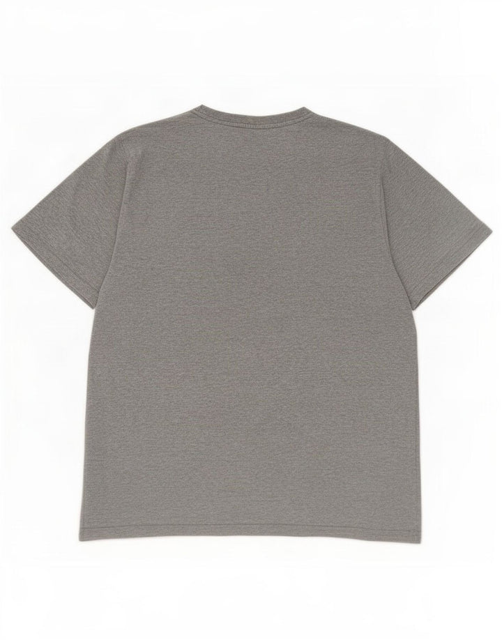 Dickies Mens Graphic T-Shirt Top Large Grey Cotton