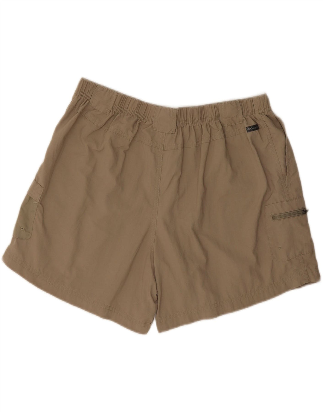 COLUMBIA Womens Cargo Shorts W36 XL Beige Nylon Vintage Columbia and Second-Hand Columbia from Messina Hembry 