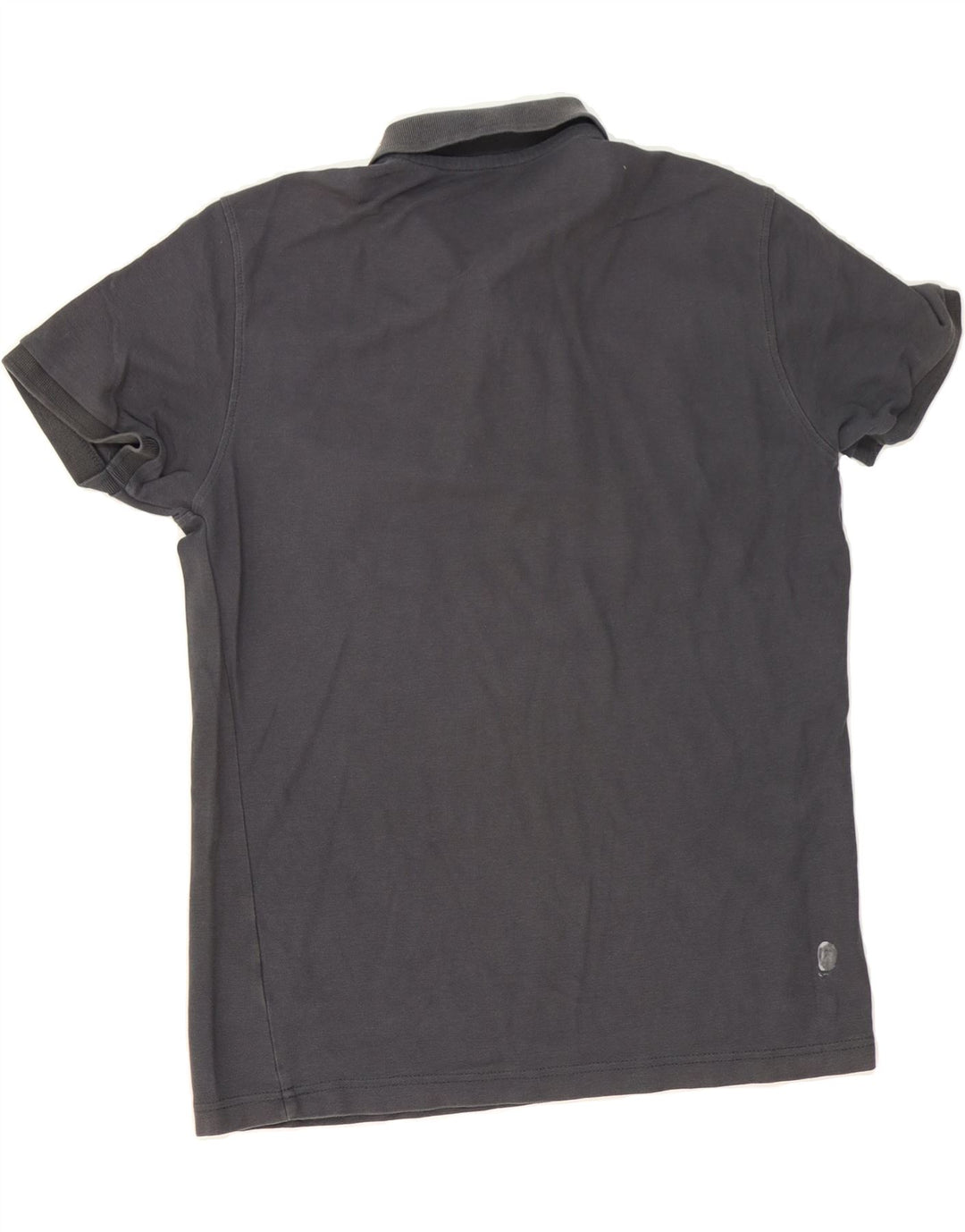 LOTTO Mens Polo Shirt Medium Grey Cotton Vintage Lotto and Second-Hand Lotto from Messina Hembry 