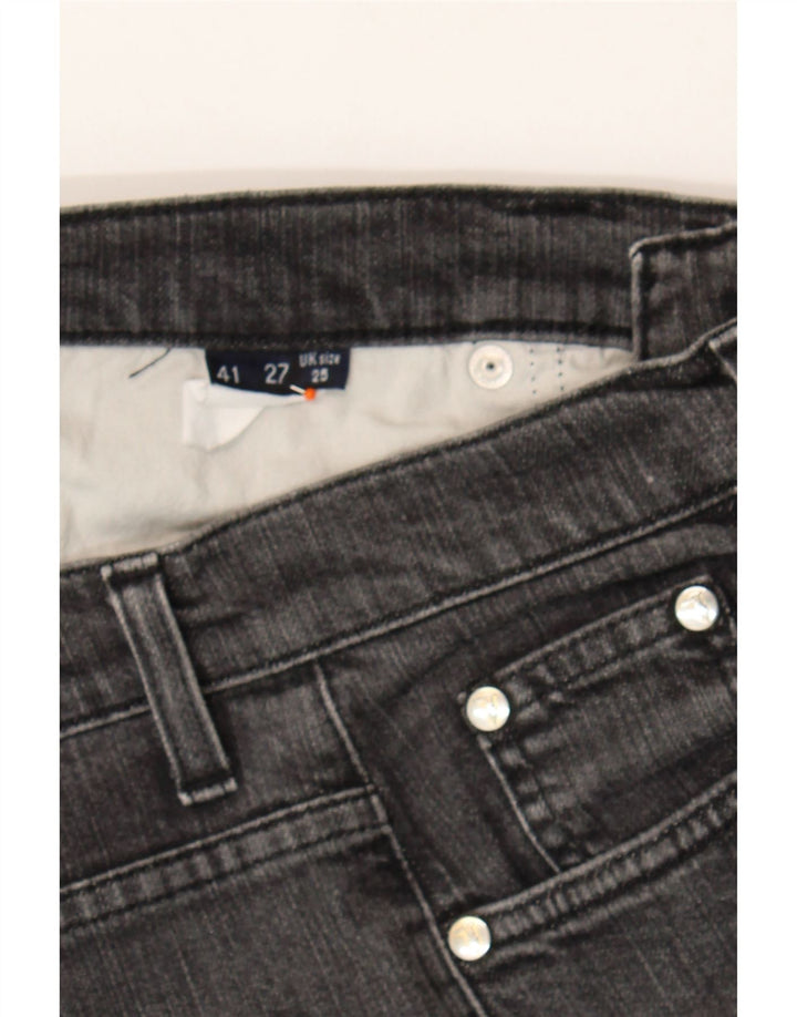 TRUSSARDI Womens Bootcut Jeans W25 L33 Grey Vintage Trussardi and Second-Hand Trussardi from Messina Hembry 