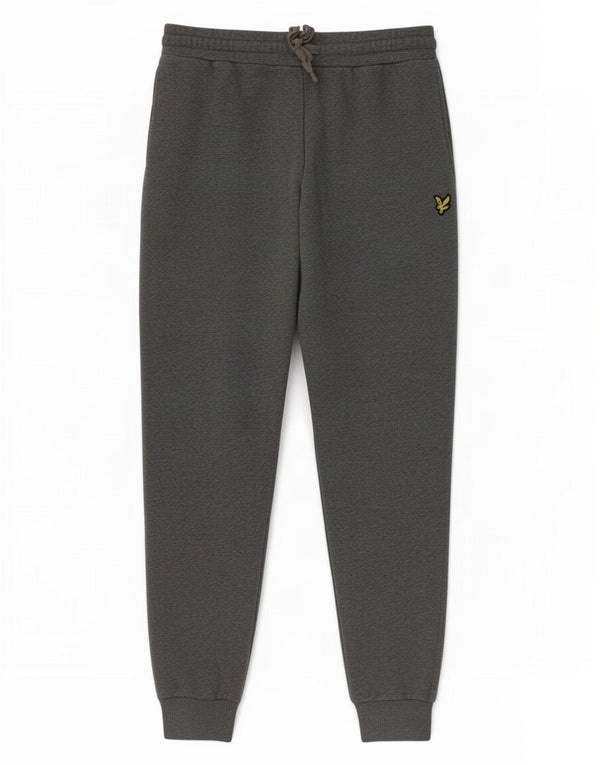 Lyle & Scott Mens Tracksuit Trousers Joggers Medium Grey Cotton