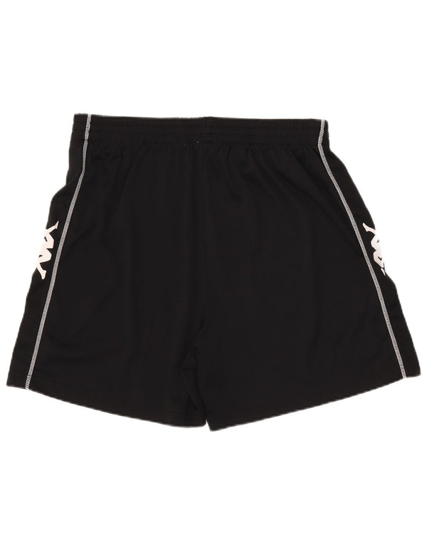 Kappa Mens Graphic Sport Shorts 2XL  Black Polyester