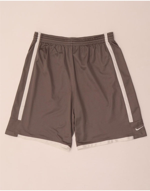 Nike Mens Dri Fit Sport Shorts XL  Grey Colourblock Polyester